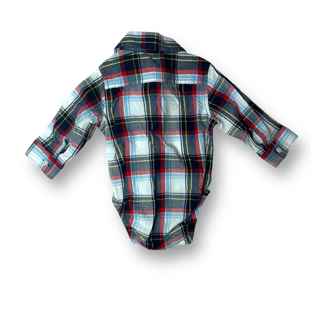 Carter's Boys' 3-Piece Dress Me Up Jean Suspender Pant Set, 3 Months